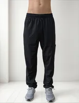 Comprar Jogger Hombre Cintura Ajustable Bolsillos Con Cierre Jogging