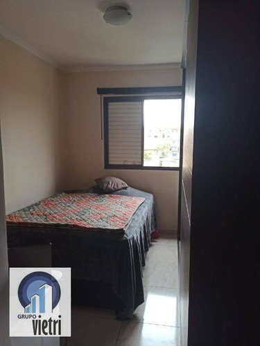 Apartamento Com 2 Dormitórios À Venda, 61 M² Por R$ 310.000,00 - Parque São Domingos - São Paulo/sp - Ap0625