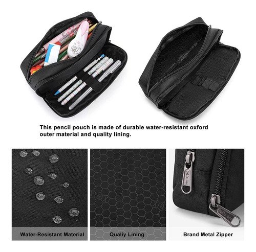 Estuche For Lápices De Gran Capacidad, Bolsa Grande For