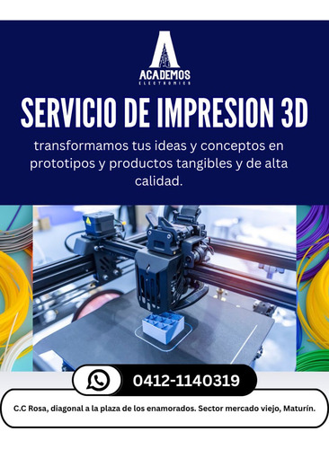 Servicio De Impresion 3d Personalizado