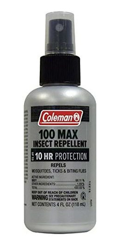 Repelente Mosquitos Usa Coleman 100 Max 100% Deet Insect