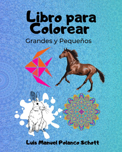 Libro Para Colorear. Grandes Y Pequeños (spanish Editi 71qix