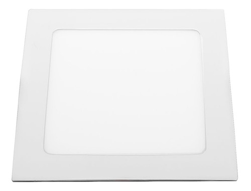 Panel Led 18w Cuadrado Incrustar Slim Ultra Plano