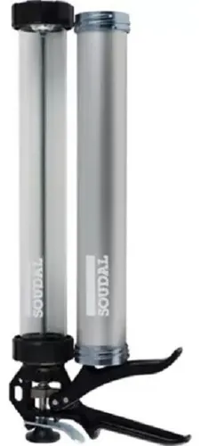 Pistola Soudal Para Sellador Poliuretano Salchicha 600ml