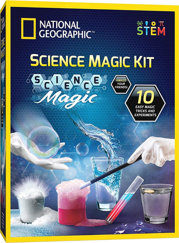 Set De Química Mágica Stem Kit - National Geographic