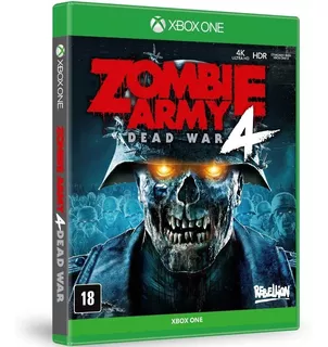 Jogo Zombie Army 4 Dead War Xbox One Midia Fisica Rebellion