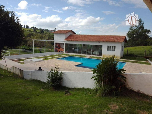 Imagem 11 de 30 de Chácara Com Escritura, Linda Vista, Fácil Acesso, Lago, Piscina, 5 Dormitórios À Venda, 3200 M² Por R$ 1.200.000 - Zona Rural - Pinhalzinho/sp - Ch1214