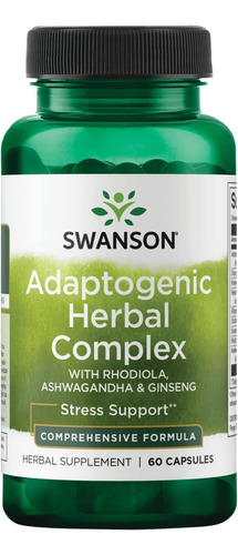Adaptogenic Herbal Complex 60ct, Swanson
