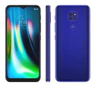 Celular Moto G9 Play Azul Eléctrico