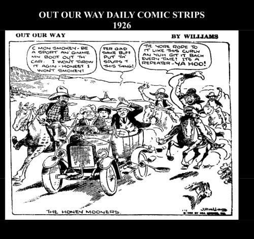 Libro: En Ingles Out Our Way Daily Comic Strips 1926 B&w Ca