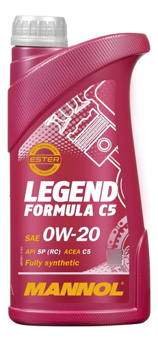 Aceite Mannol 0w20 Legend Formula C5 1lt