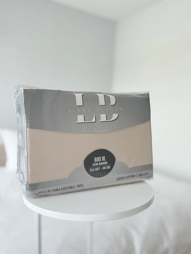 Juego De Sábanas Queen Linea Blancaok Hotelera Onix 600 Hls Blanco Liso