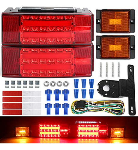 , Nuevo Kit De Luces Led Sumergibles Remolque, Luces Su...