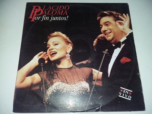 Lp Vinilo Disco Acetato Vinyl Placido Paloma Por Fin Juntos