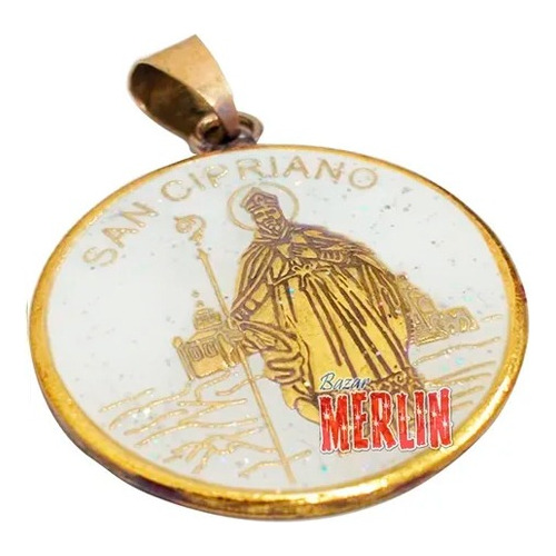 Medalla De San Cipriano - Protección, Prosperidad Y Salud