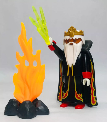 Playmobil Special 3932 Brujo De Fuego Magic Retromx (Usado)
