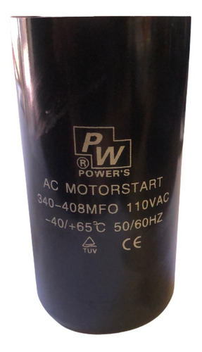 Capacitor De Arranque 340 - 408 Mfo 110v