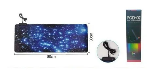 Mouse Pad Gamer Xl Rgb Retroiluminado