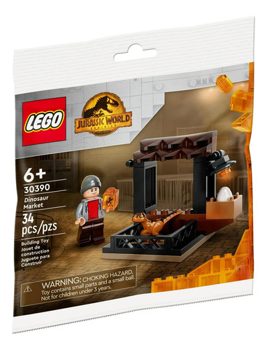 Set Juguete De Construcción Lego Jurassic World Market 30390