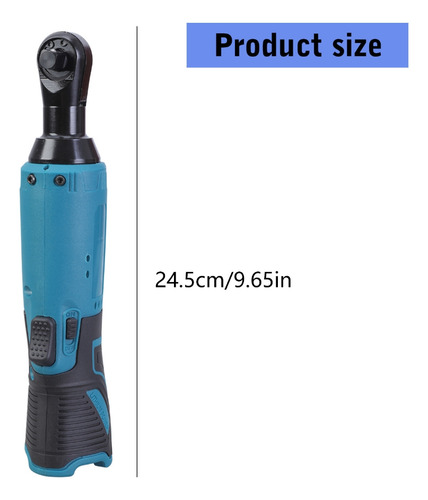 Trinquete Eléctrico De 3/8 Pulgadas, 12 V, Alto Par, Herrami