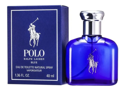 Ralph Lauren Polo Blue Edt 40 ml Para  Hombre