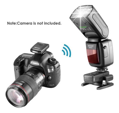 Neewer Kit De Flash Speedlite 2,4g Para Canon Nikon Sony