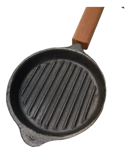 Provoletera Grillada, Fundición - Mango De Madera - Dvl