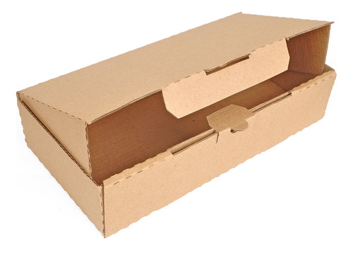 50 Caixas Papelão Auto-montável 25x12,5x5cm *1ª Linha
