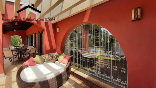 Imagem 1 de 15 de Belíssima Casa Com 4 Suítes No Condomínio Jardim Mediterrâneo Granja Viana - 357