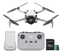 Comprar Dron Cuadricóptero Dji Mini 4 Pro Con Tarjeta De 128 Gb: Minidron Con Cámara Ligera Y Plegable Con Vídeo 4k Hdr, Tiro Vertical Real, Detección De Obstáculos Y Funciones Inteligentes (2 Artículos)