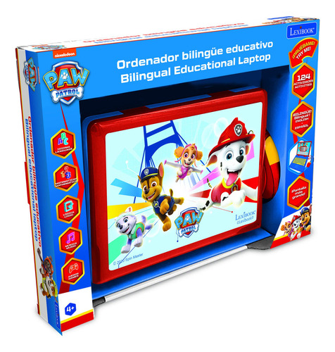 Laptop Educativa Bilingüe De Paw Patrol
