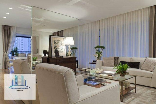 Imagem 8 de 14 de Apartamento Residencial Com 4 Suítes À Venda Na Avenida Juriti- Moema, São Paulo/sp - Ap1243