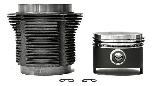 Kit Pistao Fusca 1.9 Forjado Ar Gasolina 94mm Mahle Camisa