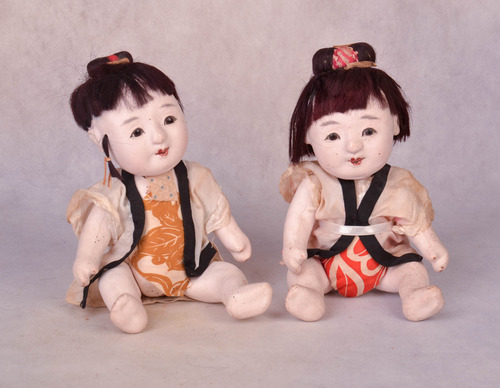 Bonecos Japones De Gofun (Usado)