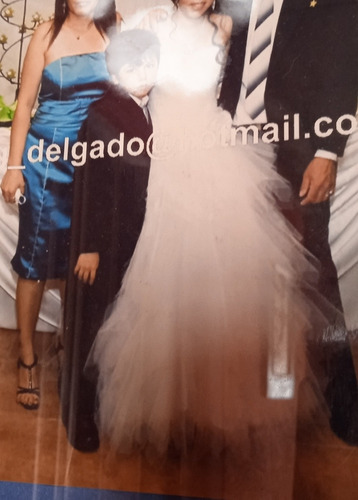 Vestido En Satén Para Fiesta 