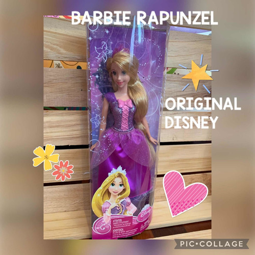 Muñeca Rapunzel Original Nueva