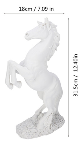 Escultura De Caballo De Estilo Europeo, Adorno Para Decoraci