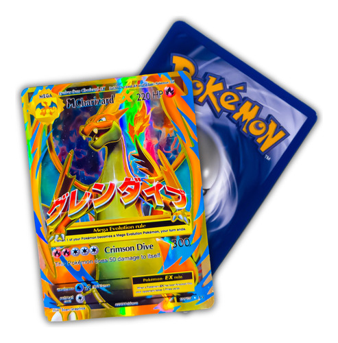 Carta Pokemon Tcg Mega Charizard Y / Cartinha Pokemon 