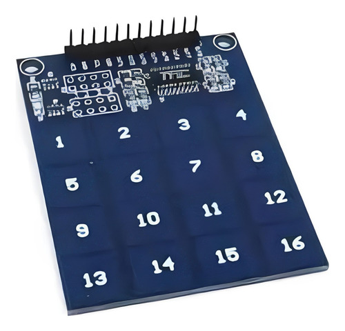 Modulo Teclado Touch Capacitivo - Ttp229 16 Teclas