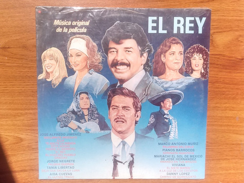 Musica Original De La Película El Rey. Disco Lp Rca 1989