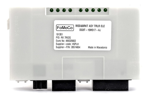 Modulo Para La Instalacion De Luces De Remolque Ford Ranger
