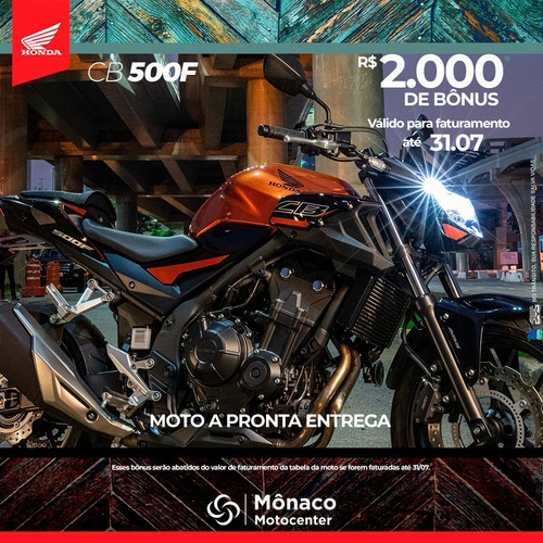 Imagem 1 de 1 de Honda Cb 500 F