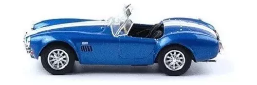 Miniatura Carro Colecionável Ford Shelby Cobra 427 1965 Azul