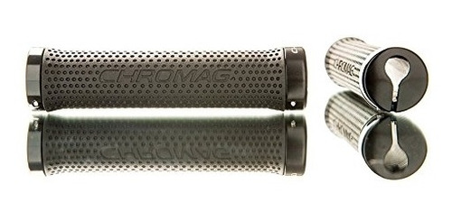 Manoplas, Base Chromag, Puños De Seguridad, Negro, 142 Mm