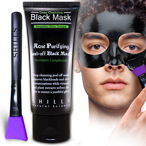 Shills Mascara Negra Carbon, Mascara Removedor De Puntos Neg