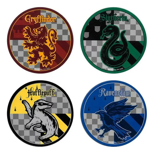 Set De 4 Porta Vasos Posavaso De Corcho Bonito Diseño