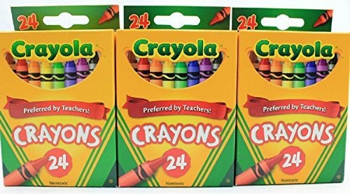  Pack 3 Crayones Crayola 