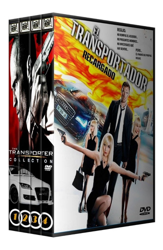 El Transportador Coleccion En Dvd Latino/ingles Subt Español