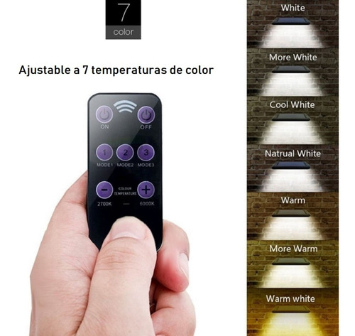 Imagen 6 de 6 de Lampara Led Suburbana Solar 20w 48 Leds 1500 Lm Exterior
