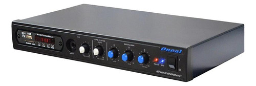 Amplificador Som Ambiente Om-2000ec Usb/sd/fm - Oneal Cor Preto 127/220V